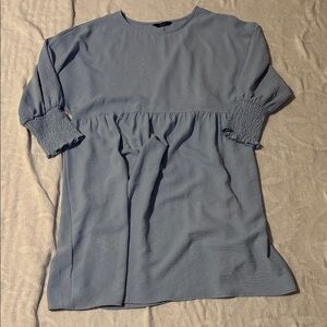 Elegant Blue Women's Dress